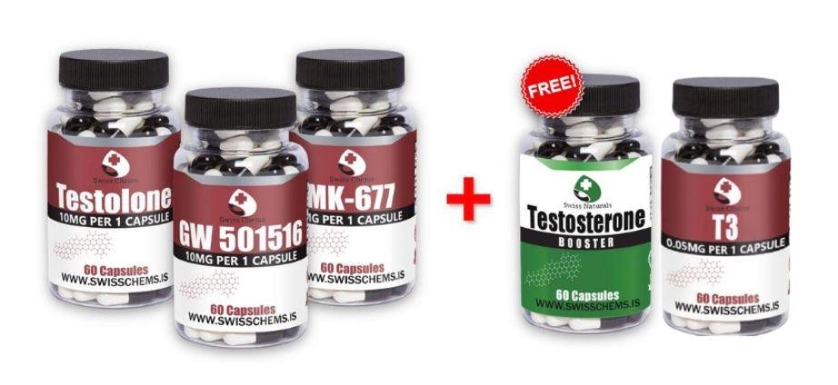 SwissChems Research Compound Bundle RAD140 GW501516 MK677 Value Pack - Image 6