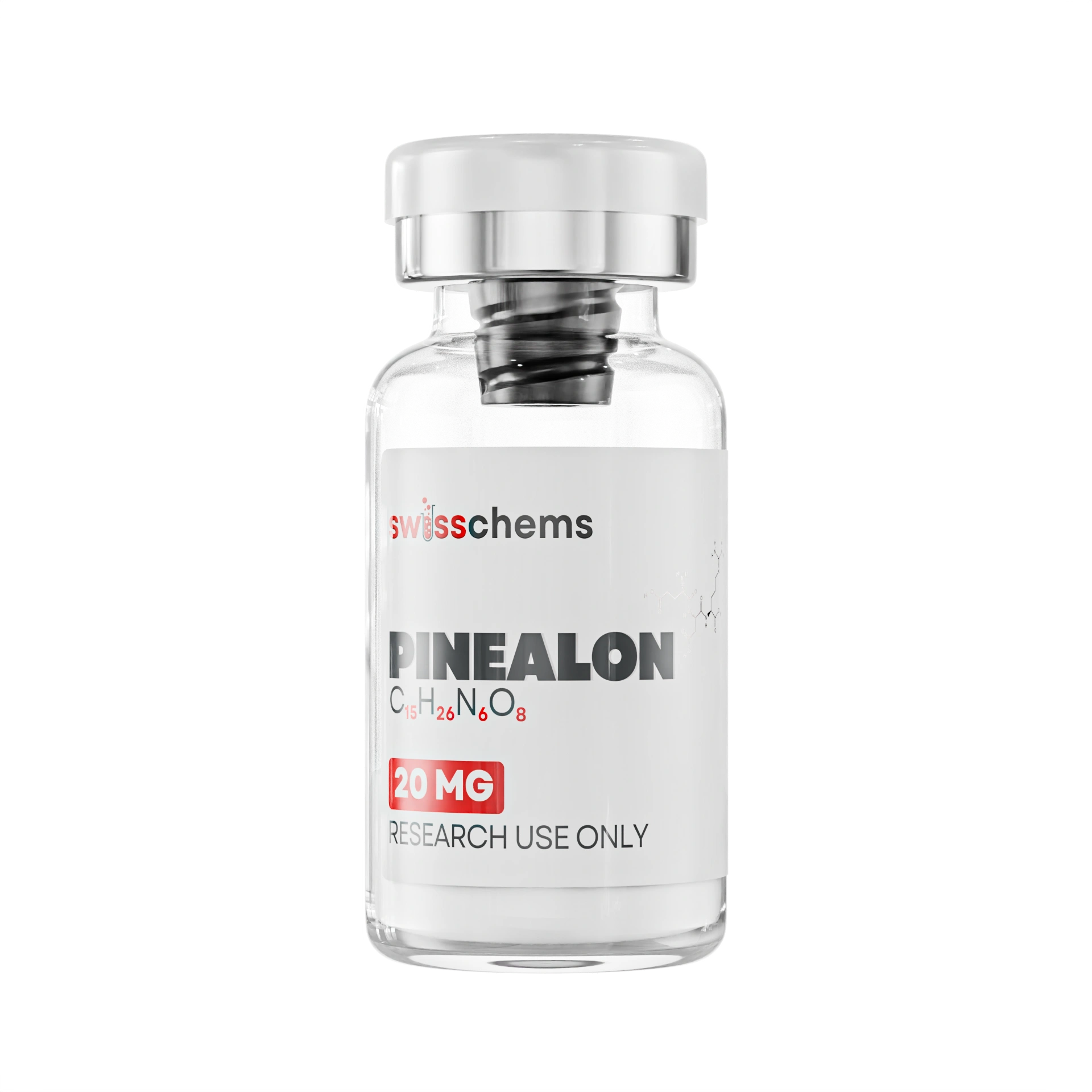 SwissChems Pinealon Synthetic Tripeptide Nootropic Bioregulator Supplement 20mg