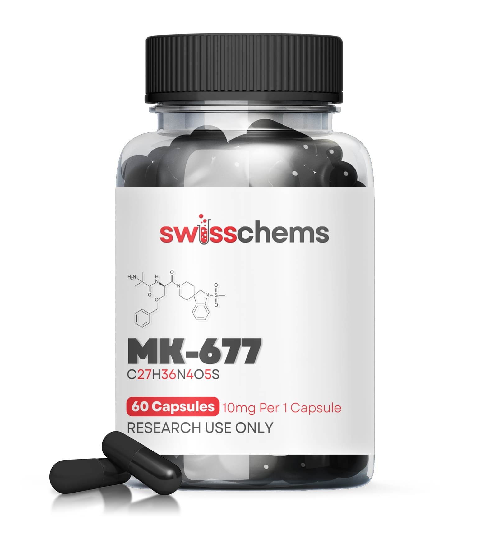 SwissChems Research Compound Bundle RAD140 GW501516 MK677 Value Pack - Image 4
