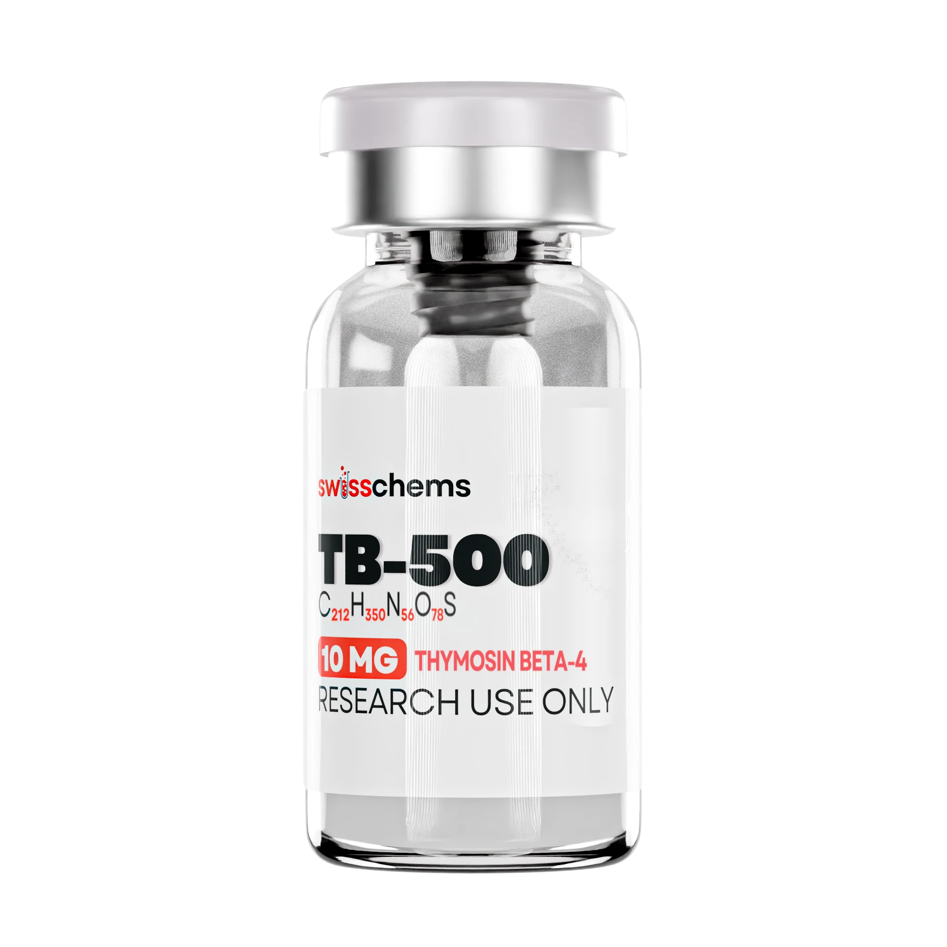 SwissChems TB-500 Thymosin Beta-4 Synthetic Peptide